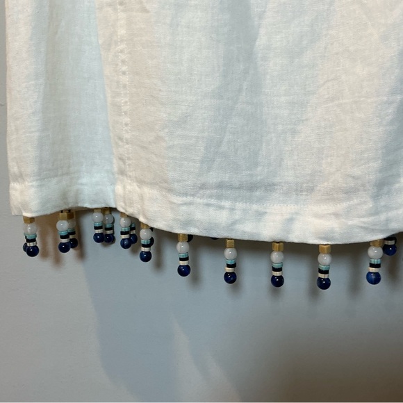 House of‎ Harlow 1960 Linen Beaded Hem Dress – NWT - Picture 5 of 7